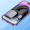 Перехідник HOCO 2-in-1 card reader iP UA25 grey