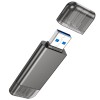 Перехідник HOCO USB&Type-C 3.0 high-speed card reader HB39 |5Gbps| black