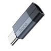 Перехідник HOCO Type-C male to iP female charging and data adapter UA29 |3A| black