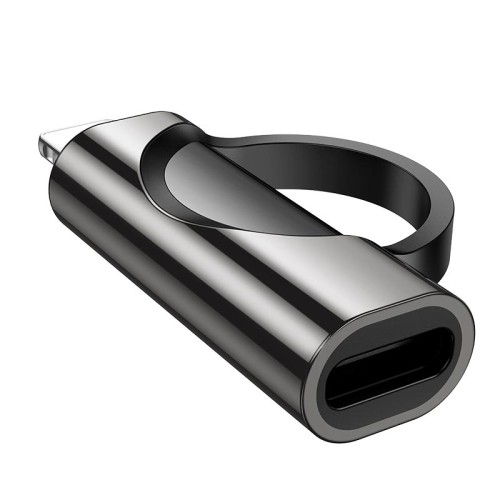 Перехідник HOCO Lightning male to Type-C female display adapter UA32B |27W| black