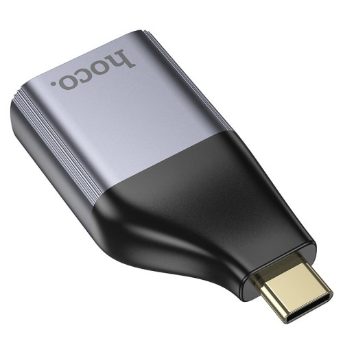 Перехідник HOCO Type-C to HDTV adapter UA33 |4k Ultra HD| metal-grey