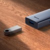 HUB адаптер Baseus UltraJoy Series 5-Port HUB Docking Station |Type-C to HDMI4K@30Hz*1+USB 3.0*4| grey