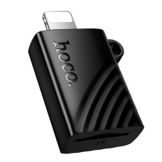 Перехідник HOCO Lightning to TF 2.0 mini card reader HB53 |480Mbps, 1TB Max| black