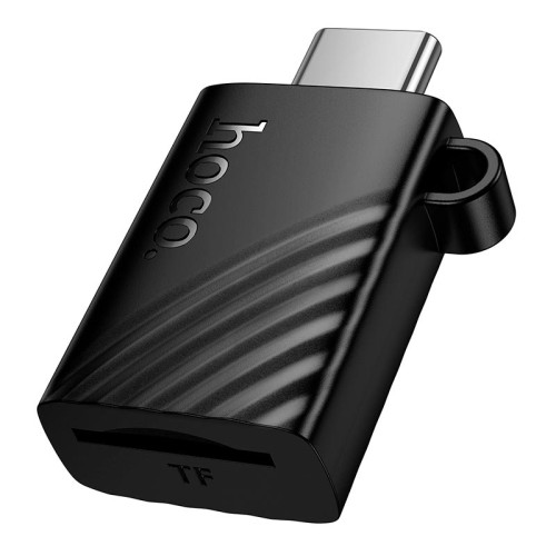 Перехідник HOCO Type-C to TF 2.0 mini card reader HB53 |480Mbps, 1TB Max| black