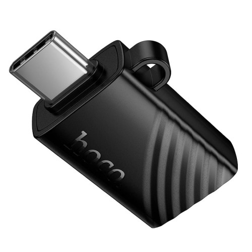 Перехідник HOCO Type-C to TF 2.0 mini card reader HB53 |480Mbps, 1TB Max| black