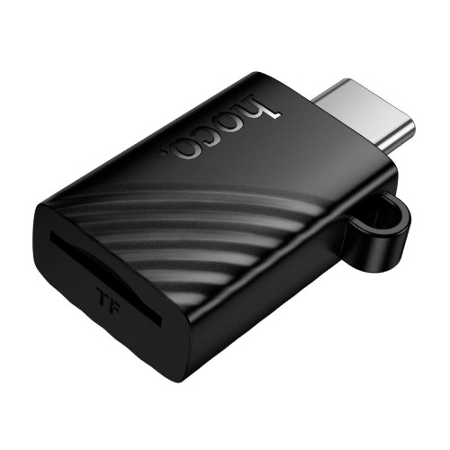 Перехідник HOCO Type-C to TF 2.0 mini card reader HB53 |480Mbps, 1TB Max| black