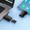 Перехідник HOCO Type-C to TF 2.0 mini card reader HB53 |480Mbps, 1TB Max| black