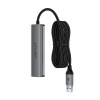 HUB адаптер ACEFAST USB-A  4-in-1 HUB J17 |1m, 5Gbps| grey