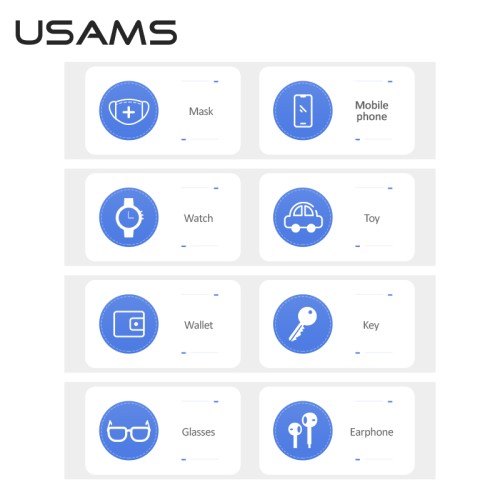 Універсальний дезинфектор USAMS Multi-function Ultraviolet Sterilizer With Wireless US-ZB151 |15W| white