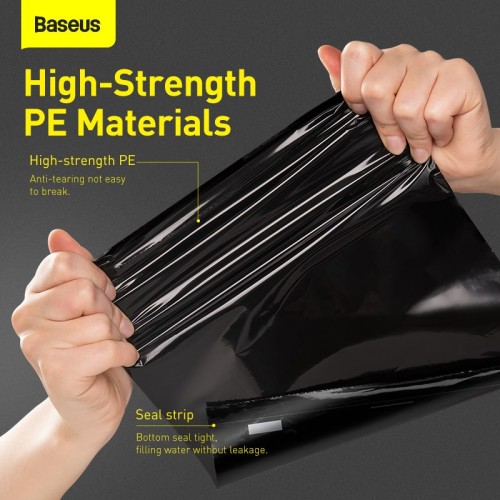 Кріплення для сміттєвих пакетів в авто BASEUS Clean Garbage Bag for Back Seat of Cars |2 rolls trash bag/40pcs| (CRLJD-C01) black
