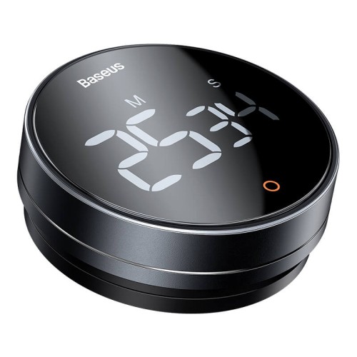 Таймер з магнітним кріпленням BASEUS heyo rotation countdown timer Pro (FMDS000013) grey