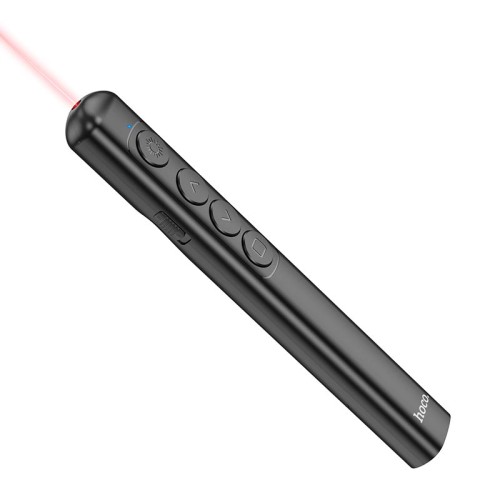 Розумна указка Hoco Smart PPT page turning pen GM200 |2.4g, 100m| black