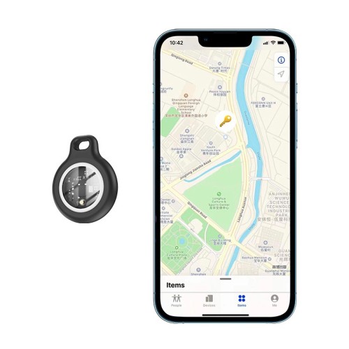 Пошуковий трекер HOCO Tiger intelligent positioning anti-lost device E91 white