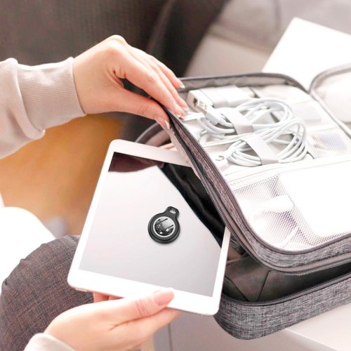 Пошуковий трекер HOCO Tiger intelligent positioning anti-lost device E91 white