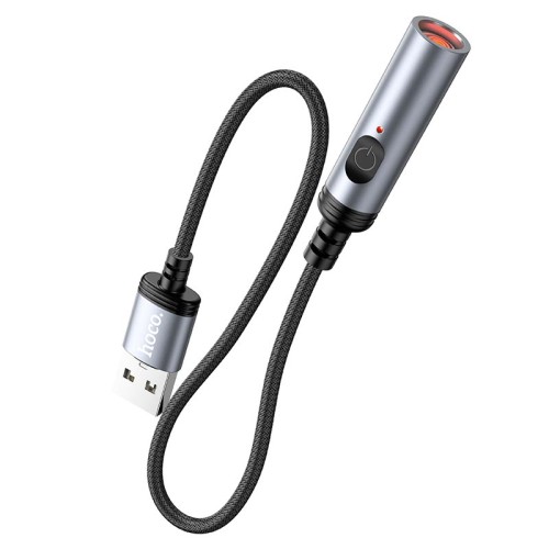 Запальничка HOCO USB mini cigarette lighter UA30 black