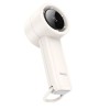 Портативний вентилятор HOCO Fashion high-speed handheld fan HX63 |100 Speed, LED, 6h| white