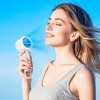 Портативний вентилятор HOCO Fashion high-speed handheld fan HX63 |100 Speed, LED, 6h| white
