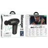 Фітнес-масажер для м'язів HOCO electric mini silent fascia gun HP51 |5h| black