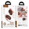Грілка для рук HOCO Coffee bean magnetic split type hand warmer J167 |6.5-13h| brown