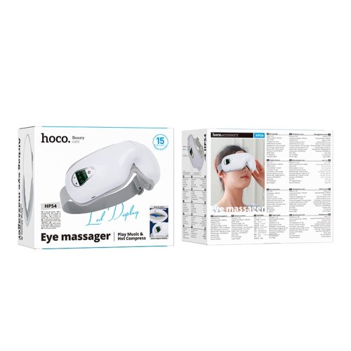 Масажер очей HOCO Airbag eye massager HP54 white