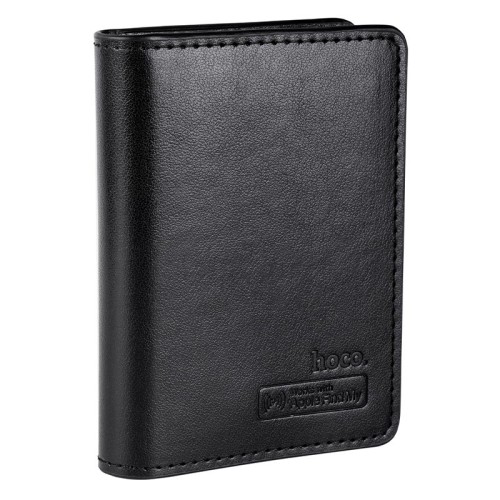 Пошуковий трекер HOCO Tiger smart anti-lost card holder E91F (wireless charging model) |Apple Find My, 3 month| black