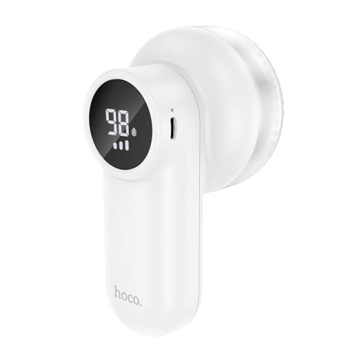 Машинка від катишків на одягу HOCO Cool clothes hair ball trimmer with digital display DI69 |7800rpm, 50min| white