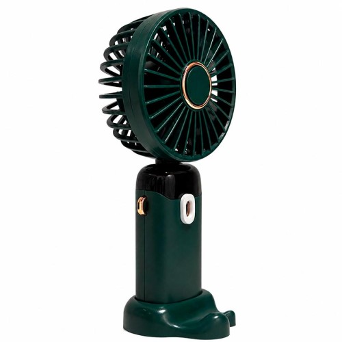 Портативний вентилятор LED digital display fan purple