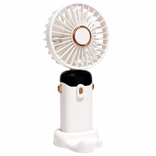 Портативний вентилятор LED digital display fan white