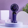 Портативний вентилятор LED digital display fan white