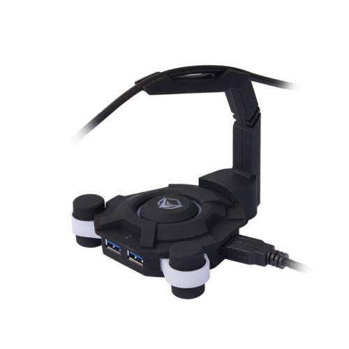 Тримач кабелю миші MeeTion Mouse Bungee Stand Wire Cord Cable Holder black