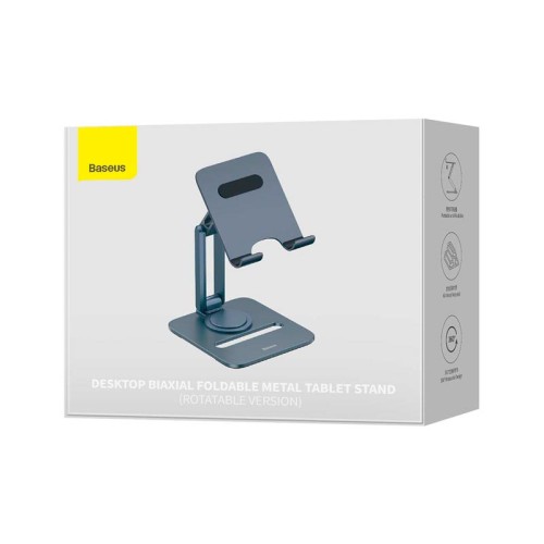 Тримач Baseus Desktop Biaxial Foldable Metal Stand (for Tablets) (B10431801811-00) grey