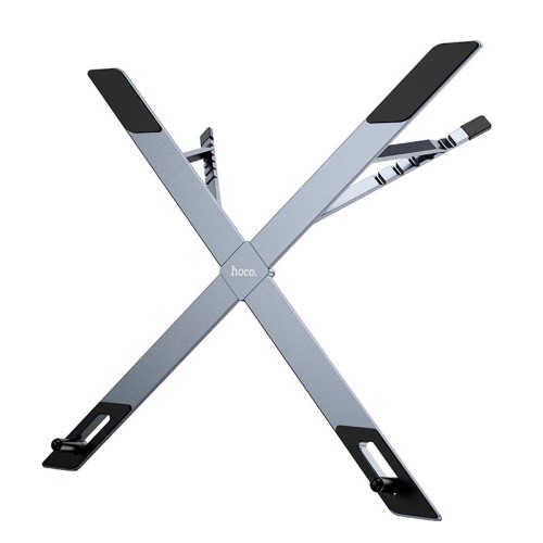 Підставка для ноутбука HOCO Action metal folding notebook holder HD9 |6 levels| metal-grey