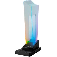 Тримач для навушників XTRIKE ME Headset stand HT-09 |4USBx2.0| black