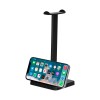Тримач для навушників XTRIKE ME Headset stand HT-08 BK black