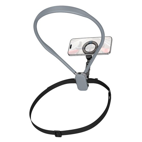 Тримач HOCO Campo magnetic neck-hanging holder K31 |4.5-7"| black-grey