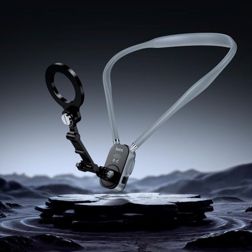 Тримач HOCO Campo magnetic neck-hanging holder K31 |4.5-7"| black-grey