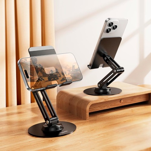 Тримач HOCO Suntuoso desktop stand HD15 |4.5-7"| black