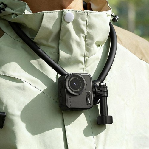 Тримач ACEFAST Air cushion silicone neck-hanging holder E37 black