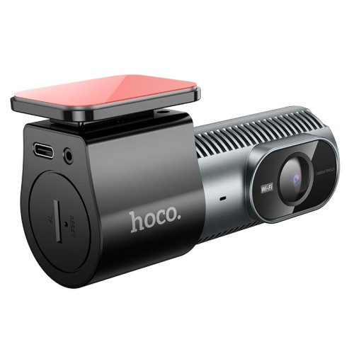 Відеорегістратор HOCO Screenless hidden driving recorder DV13 |25fps/720p, WiFi| grey