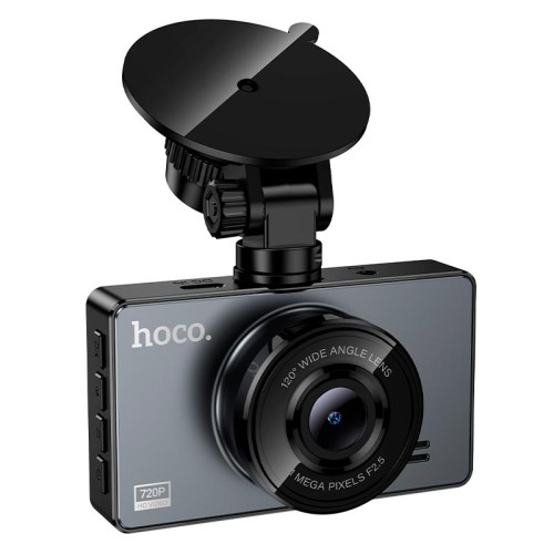 Відеорегістратор HOCO driving recorder DV14 |3" IPS, 720p/25FPS, G-sensor| grey