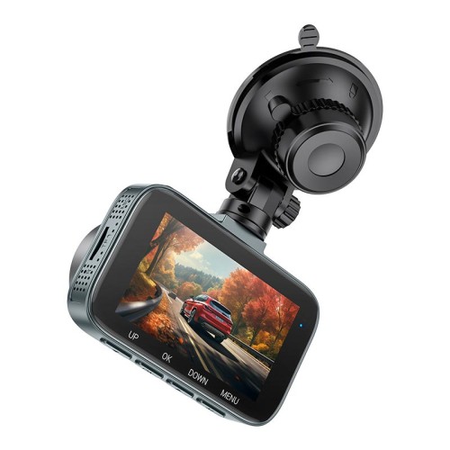 Відеореєстратор HOCO  driving recorder with 3-inch display DV5 |1080p/30FPS, G Sessor| grey