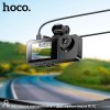 Відеореєстратор HOCO Universe three-screen simultaneous display driving recorder DI63 (wifi version)  |720p/480p+480p rear, 2"| black