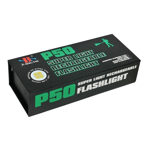 Ліхтарик LED RL-526-P50 |Type-C. XH P50| black