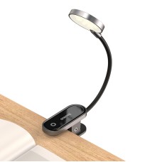 Універсальна лампа з кліпсю Baseus Comfort Reading Mini Clip Lamp |24Hours, 4000K| (DGRAD-0G) grey