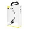 Універсальна лампа з кліпсю Baseus Comfort Reading Mini Clip Lamp |24Hours, 4000K| (DGRAD-0G) grey