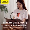 Універсальна лампа з кліпсю Baseus Comfort Reading Mini Clip Lamp |24Hours, 4000K| (DGRAD-0G) grey