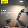 Універсальна лампа з кліпсю Baseus Comfort Reading Mini Clip Lamp |24Hours, 4000K| (DGRAD-0G) grey