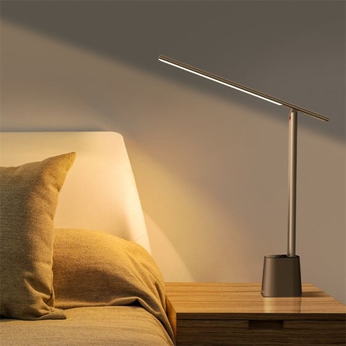 Лампа BASEUS Smart Eye Series Rechargeable Folding Reading Desk Lamp (Smart Light) |3000-6000K| (DGZG-02) grey