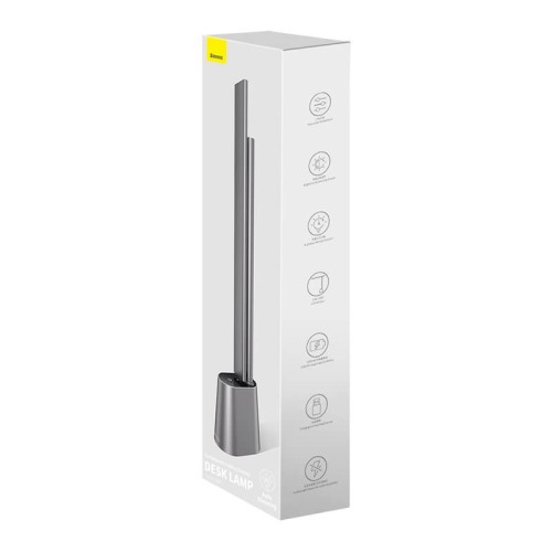 Лампа BASEUS Smart Eye Series Rechargeable Folding Reading Desk Lamp (Smart Light) |3000-6000K| (DGZG-02) grey