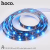 Стрічка на світлодіодах RGB HOCO USB cool LED color light strip DL30 |4M, 20RGB Mode, Remote| black